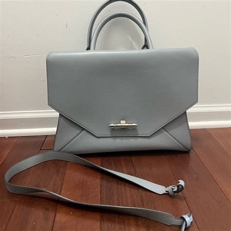 givenchy grey obsedia medium satchel|Givenchy Obsedia Top Handle Medium Leather Satchel Bag, .